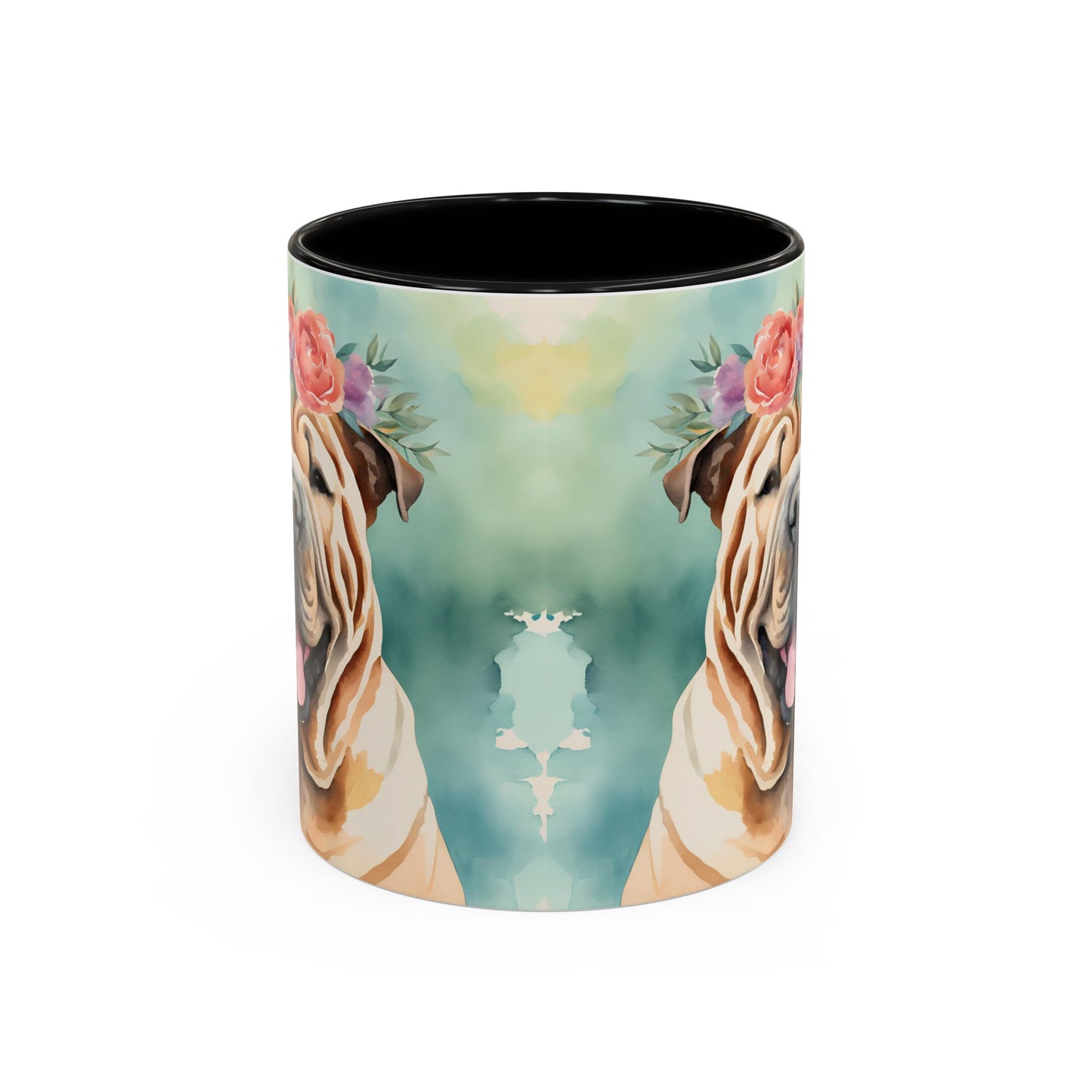 Shar Pei 01 Accent Coffee Mug - Dog Lover Gift