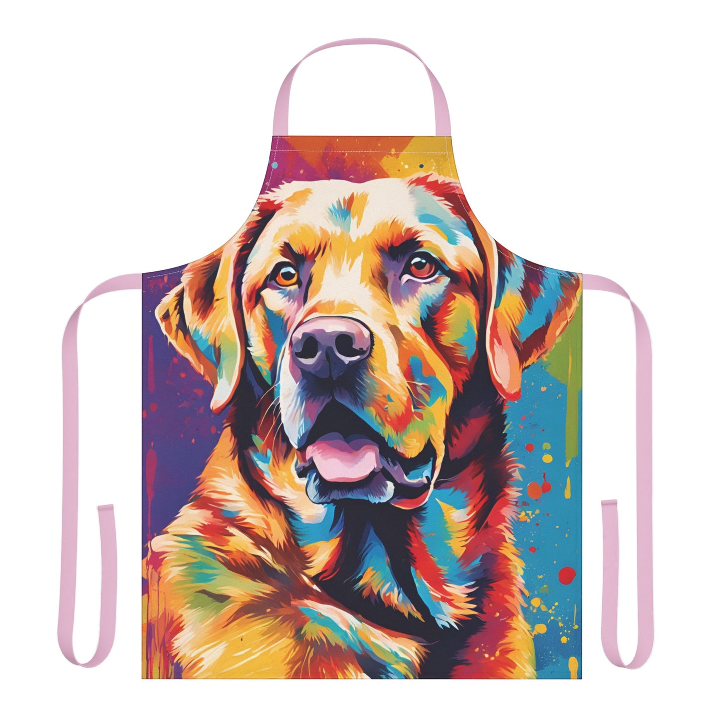 Multi Labrador Adult Apron (AOP)