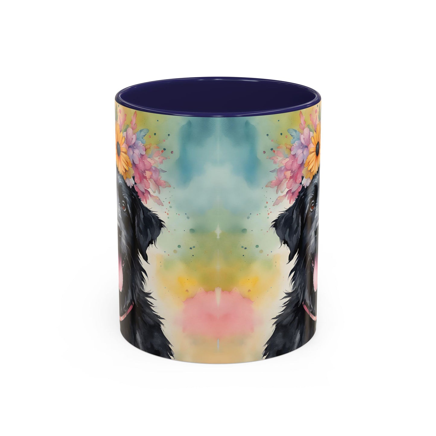 Eddy 01 Accent Coffee Mug - Dog Lover Gift