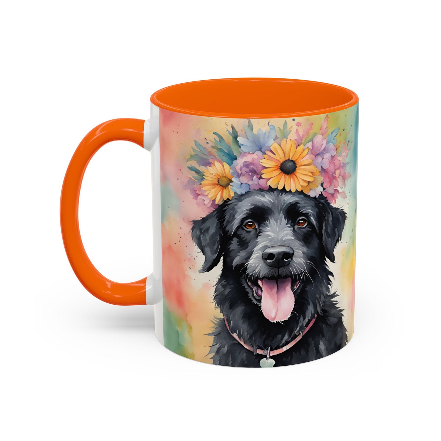 Eddy 01 Accent Coffee Mug - Dog Lover Gift