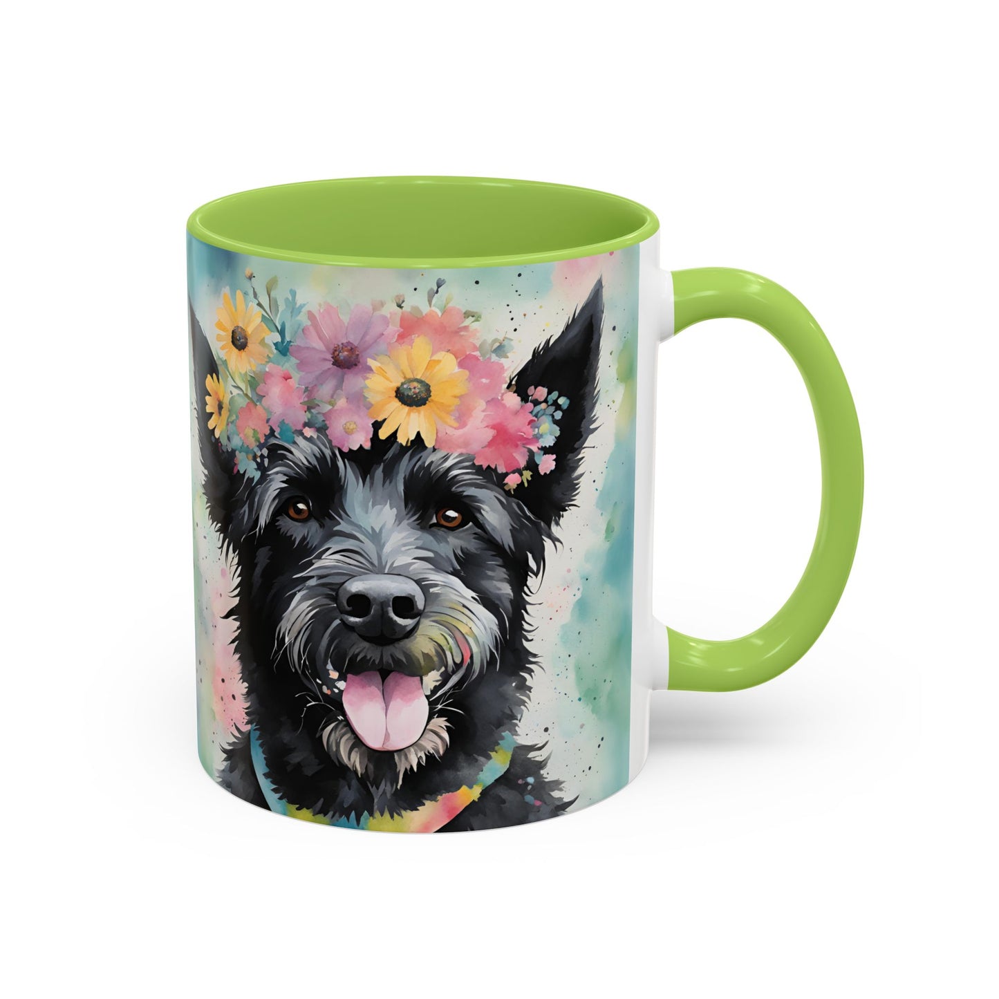 Eddy 03 Accent Coffee Mug - Dog Lover Gift
