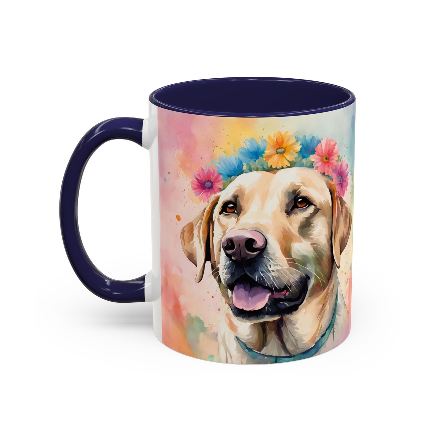 Labrador 01 Accent Coffee Mug - Dog Lover Gift