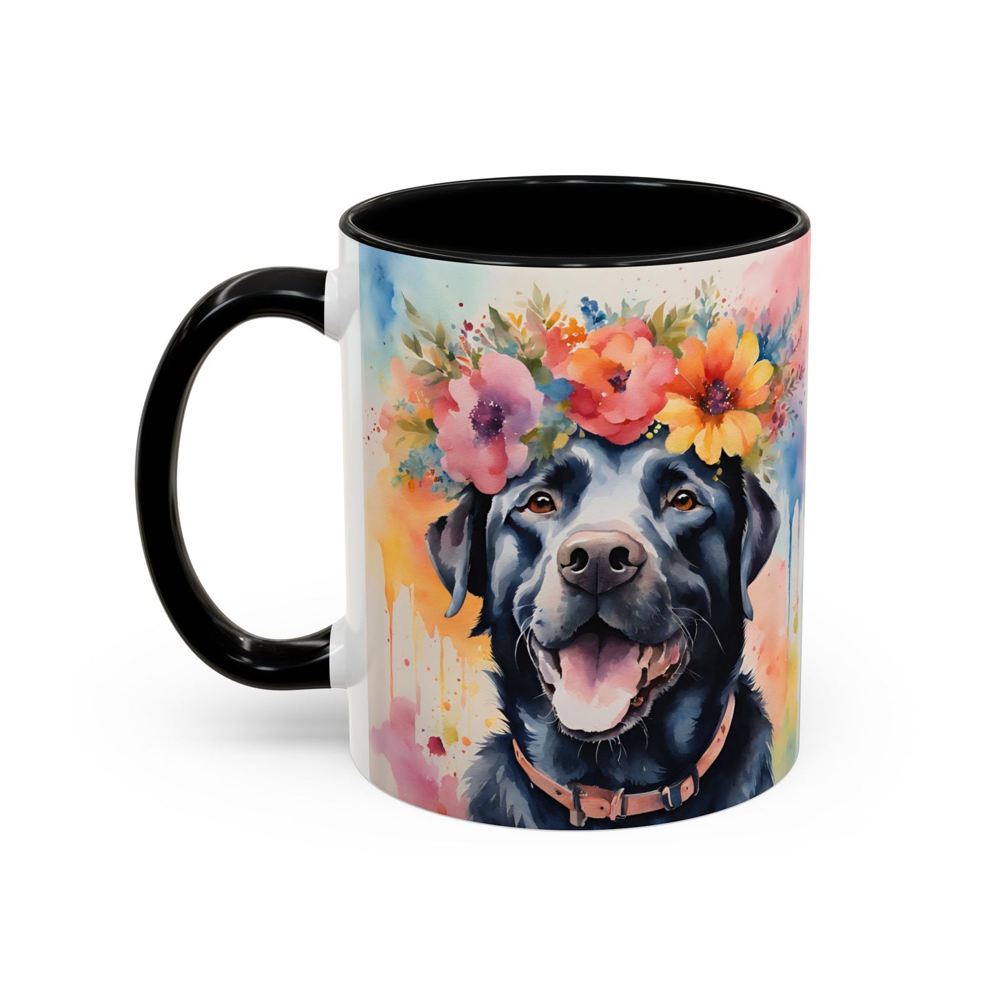 Labrador 03 Accent Coffee Mug - Dog Lover Gift