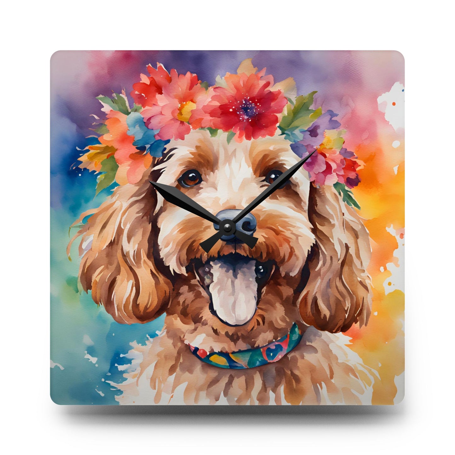 Cockapoo 02 Dog Wall Clock