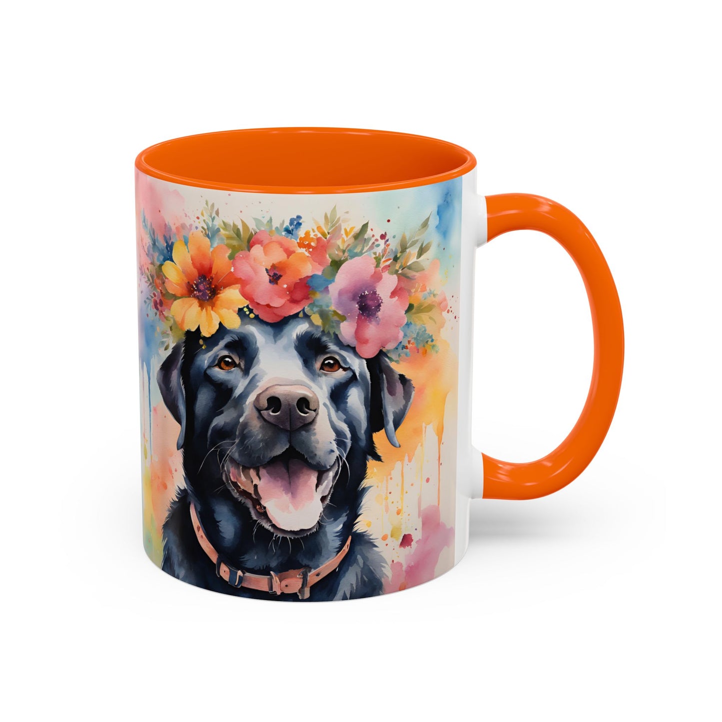 Labrador 03 Accent Coffee Mug - Dog Lover Gift