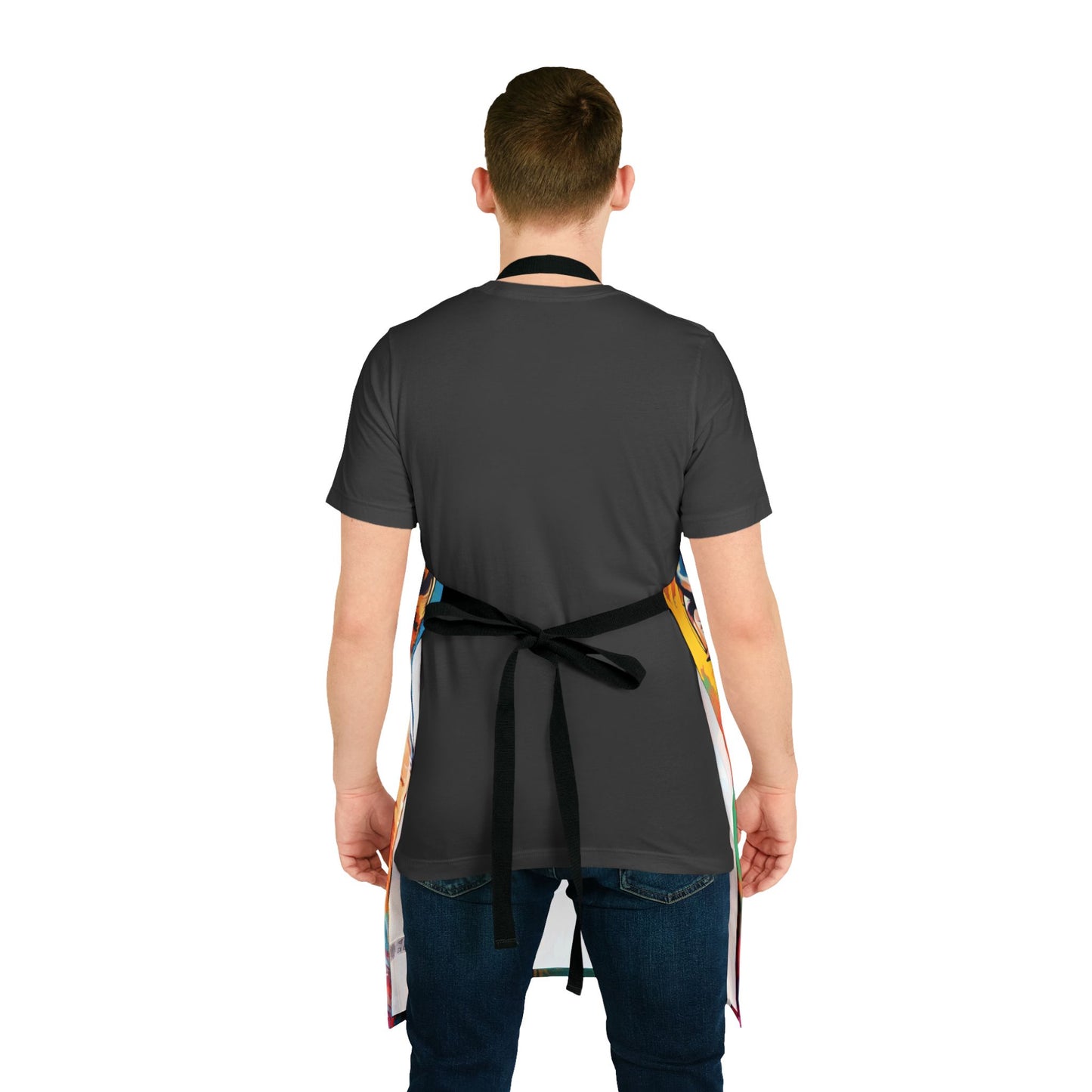 Multicoloured German Shepherd Adult Apron (AOP)