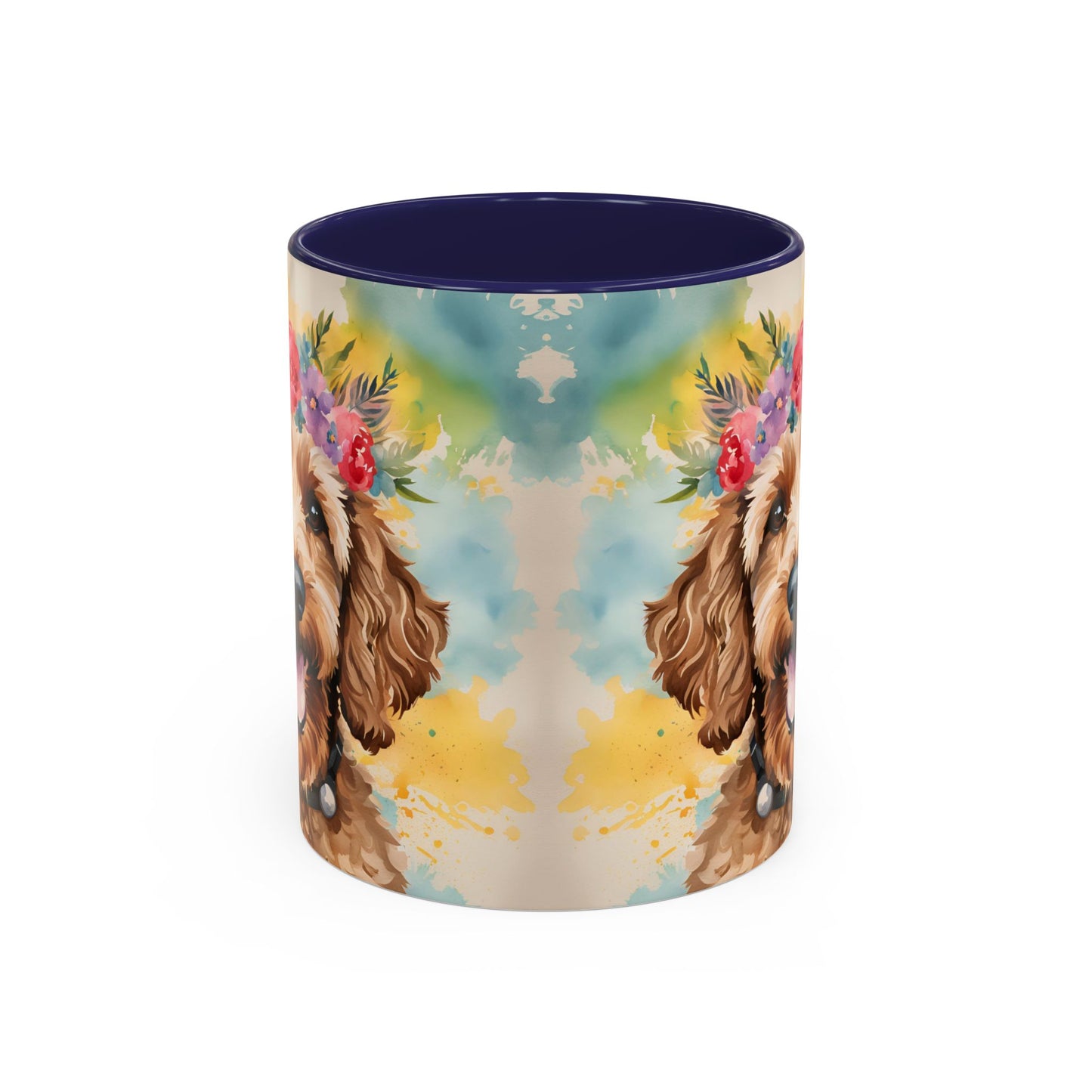 Cockapoo 04 Accent Coffee Mug - Dog Lover Gift