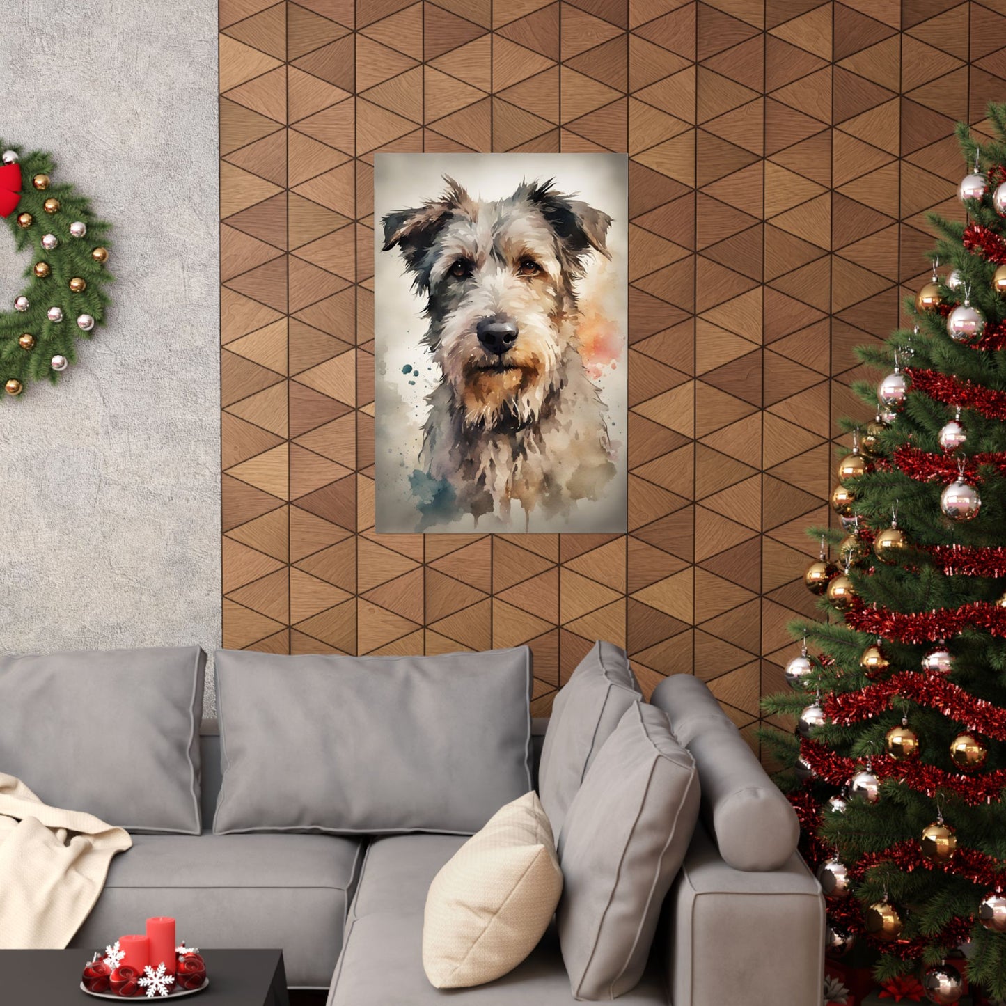 Dogs Gorgeous Scruff 03 Matte Vertical Poster