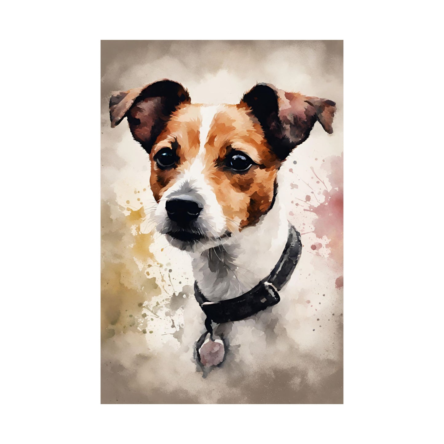 Dogs Jack Russell 04 Matte Vertical Poster