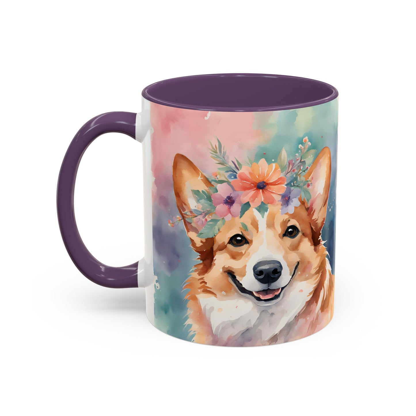 Corgi 03 Accent Coffee Mug - Dog Lover Gift