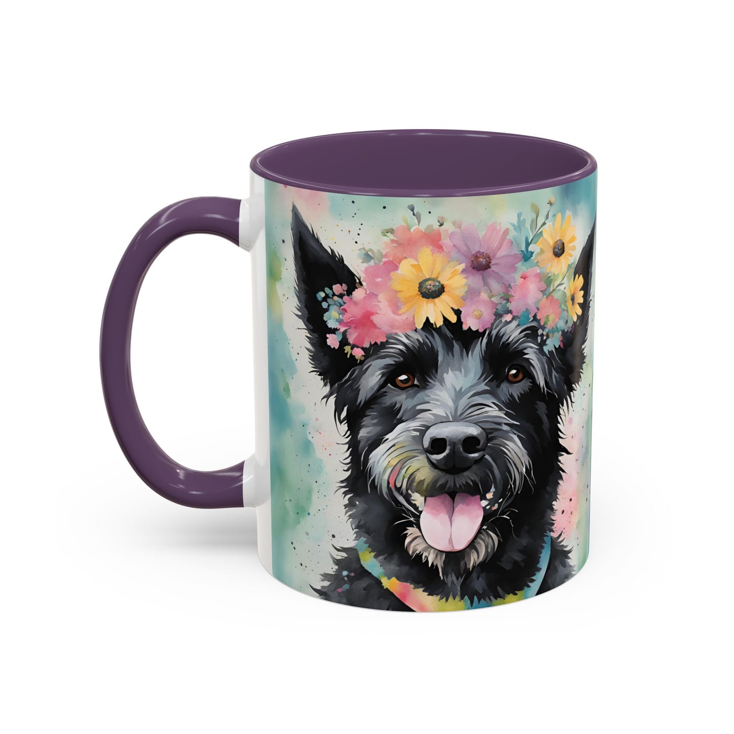 Eddy 03 Accent Coffee Mug - Dog Lover Gift