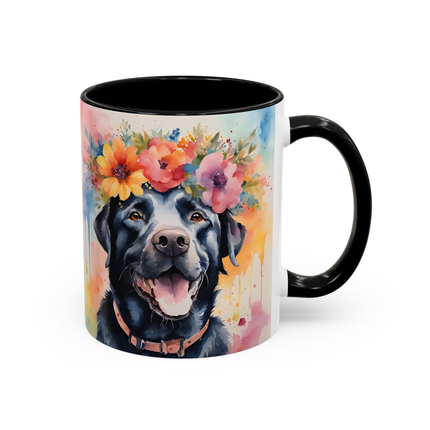 Labrador 03 Accent Coffee Mug - Dog Lover Gift