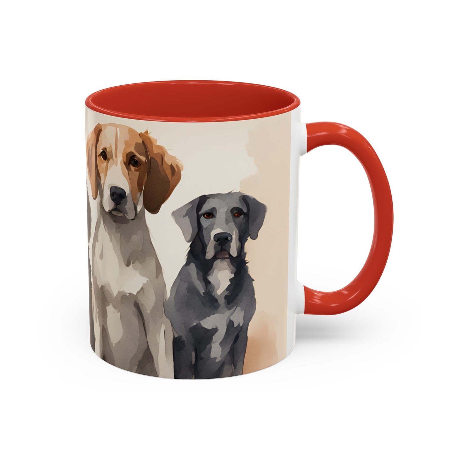 Doggies in a Row 01 Accent Mug 11oz