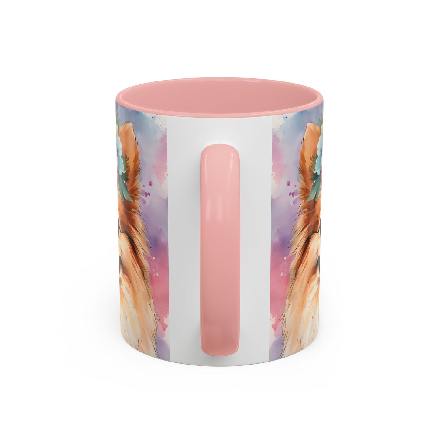 Pomeranian 01 Accent Coffee Mug - Dog Lover Gift