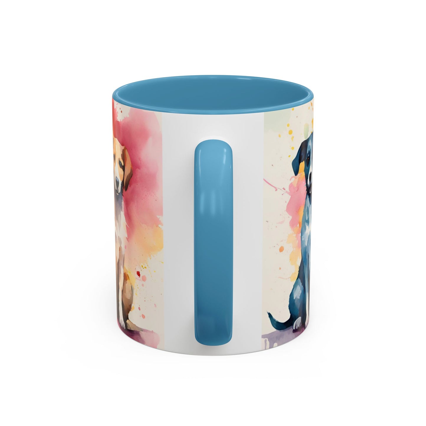 Multicoloured Doggies 07 Accent Mug 11oz