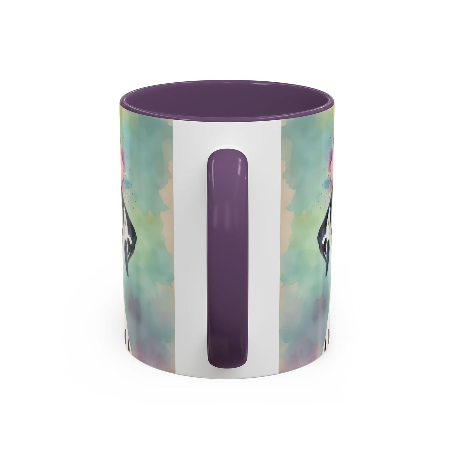 Dalmatian 01 Accent Coffee Mug - Dog Lover Gift