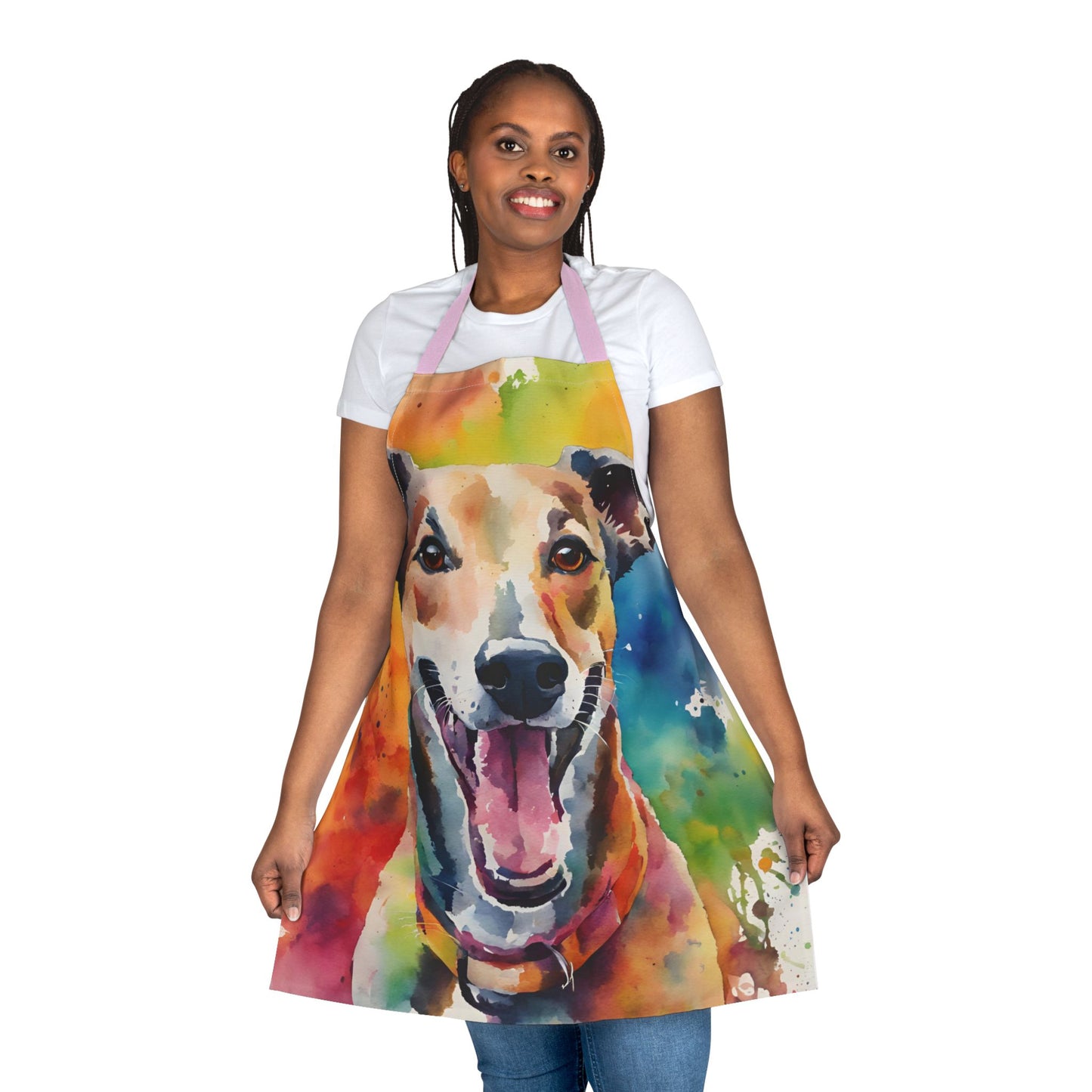 Multi greyhound Adult Apron (AOP)