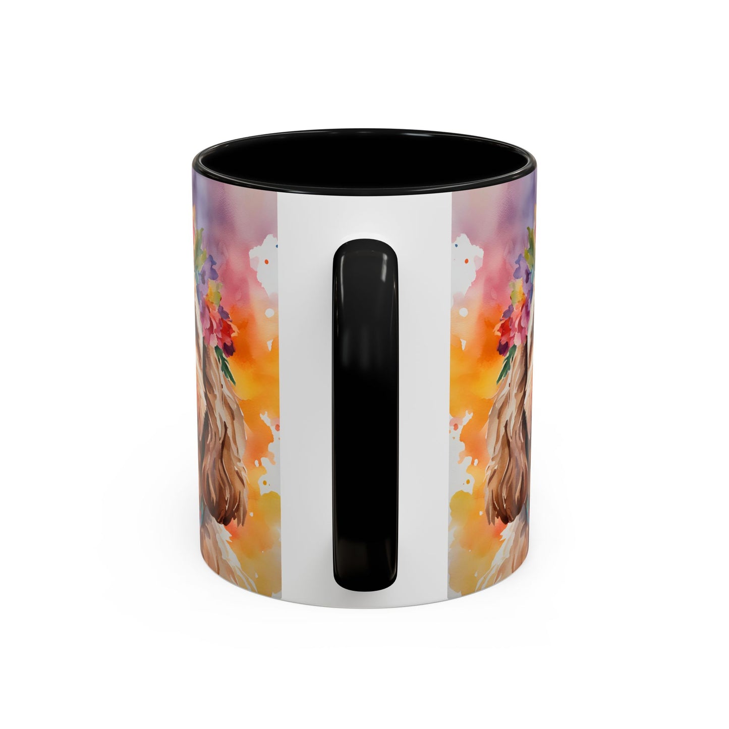Cockapoo 05 Accent Coffee Mug - Dog Lover Gift