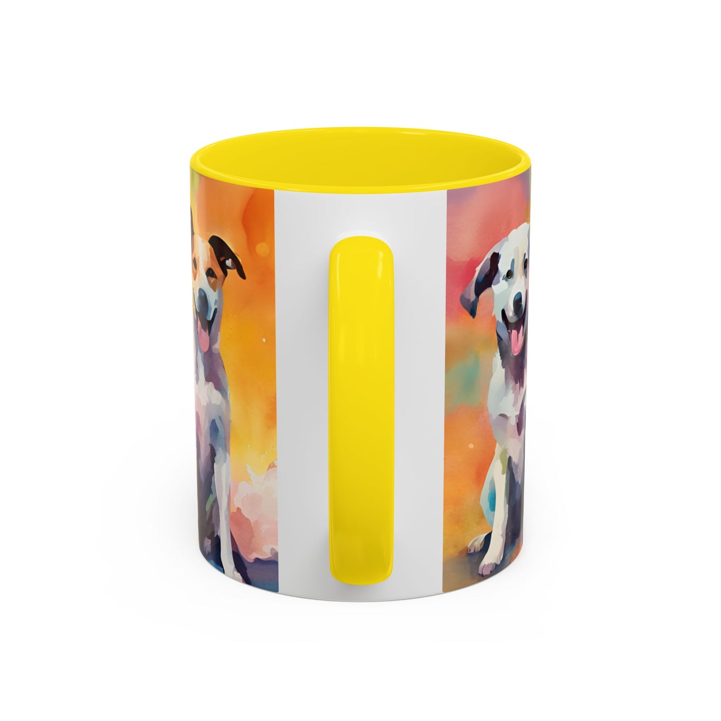 Multicoloured Doggies 03 Accent Mug 11oz