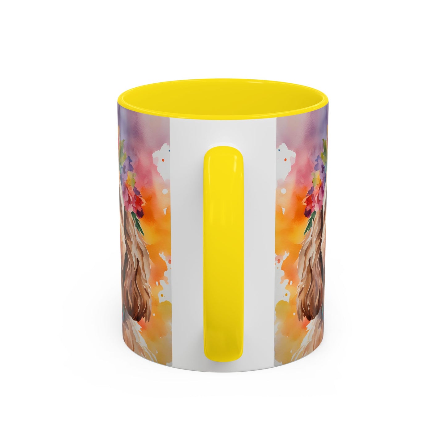 Cockapoo 05 Accent Coffee Mug - Dog Lover Gift