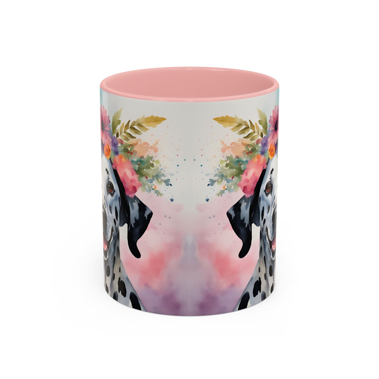 Dalmatian 03 Accent Coffee Mug - Dog Lover Gift
