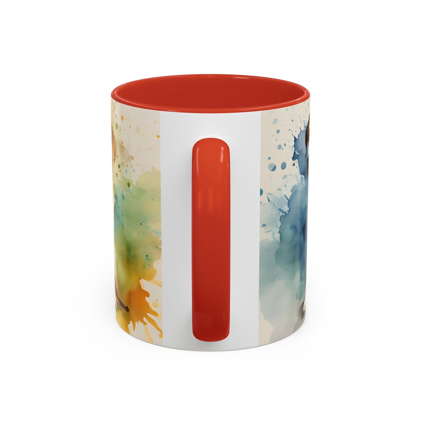 Multicoloured Doggies 09 Accent Mug 11oz