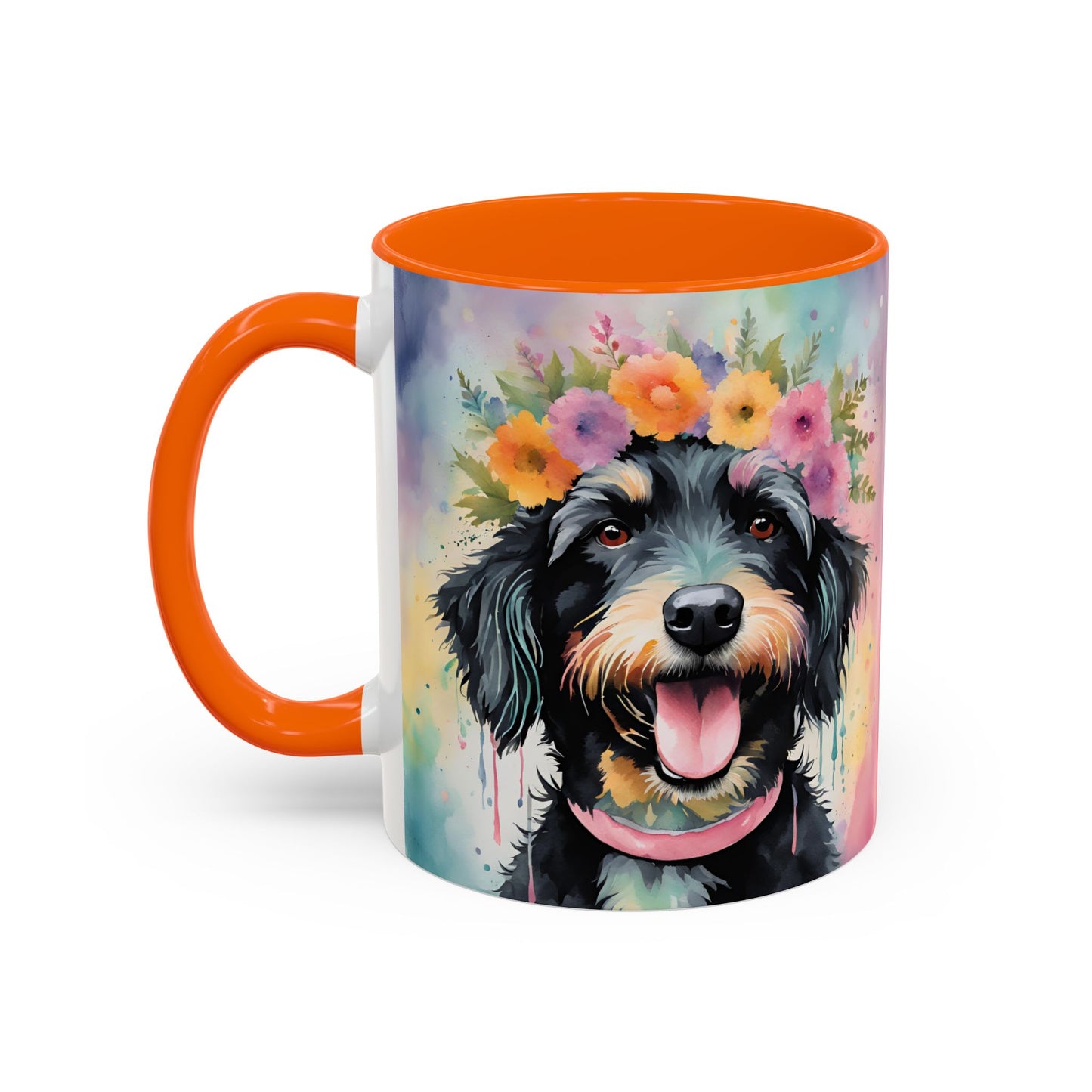 Eddy 02 Accent Coffee Mug - Dog Lover Gift