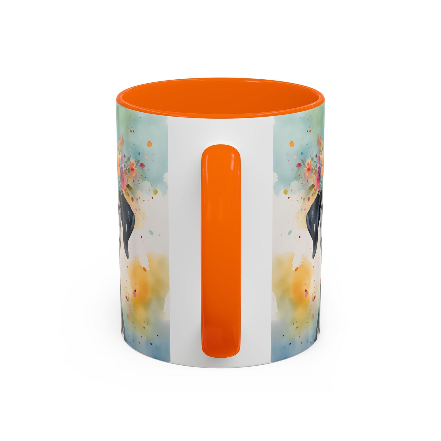Dalmatian 02 Accent Coffee Mug - Dog Lover Gift