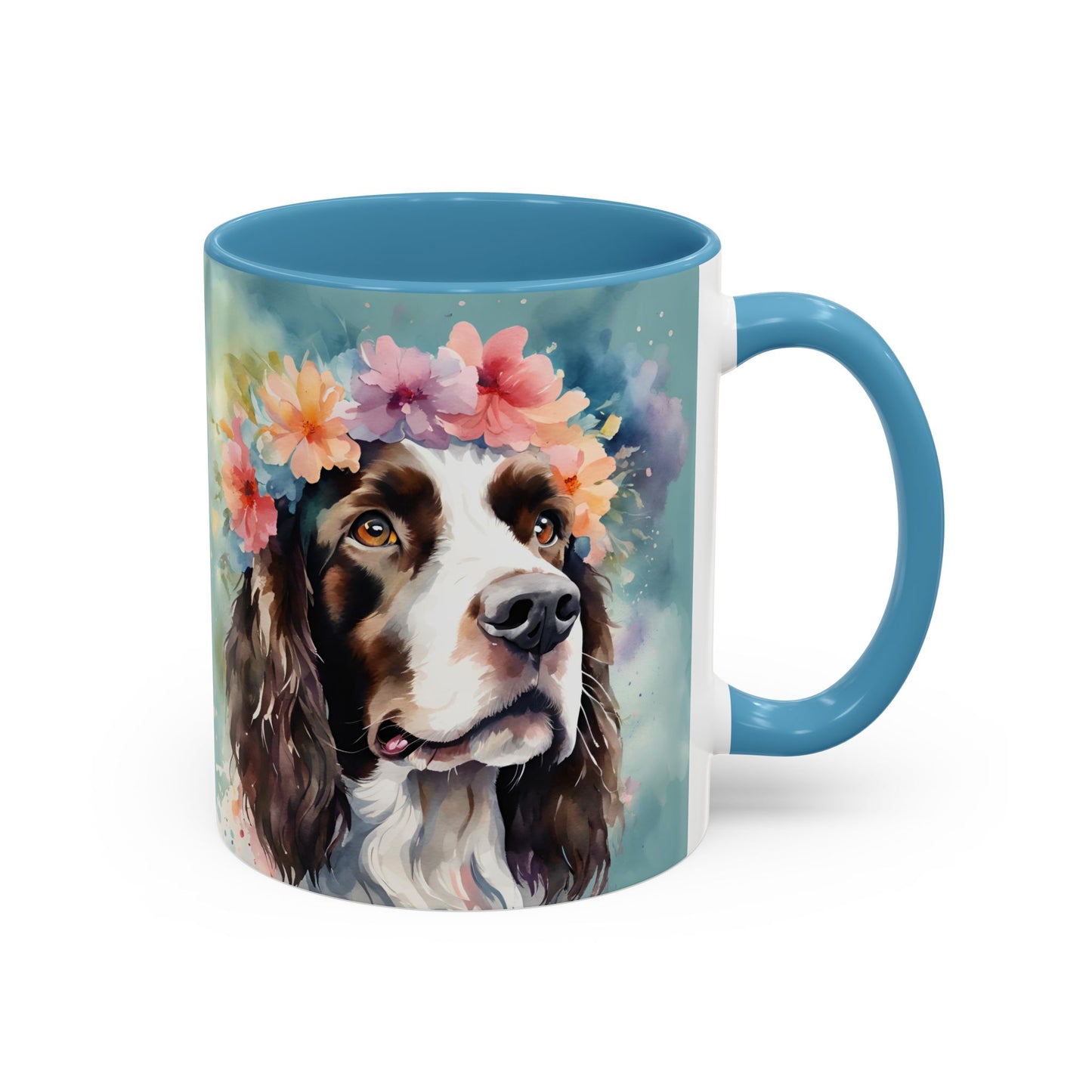 Springer Spaniel 04 Accent Coffee Mug - Dog Lover Gift