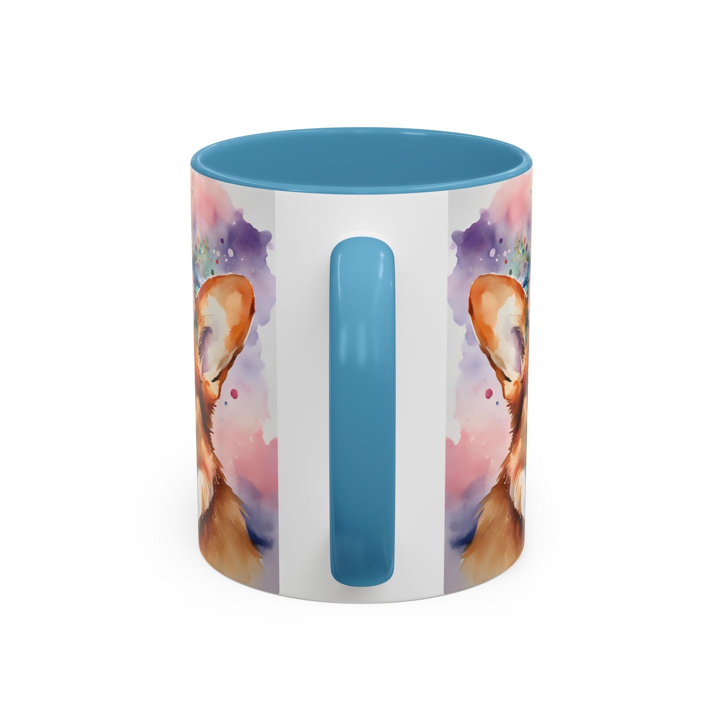 Corgi 04 Accent Coffee Mug - Dog Lover Gift