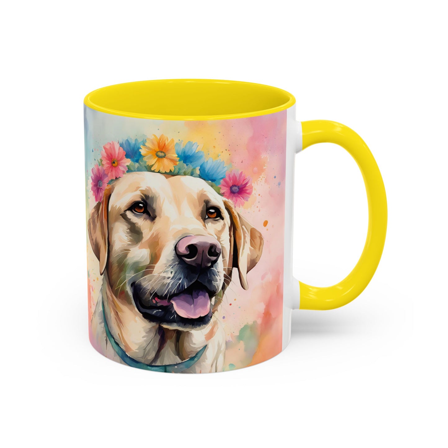 Labrador 01 Accent Coffee Mug - Dog Lover Gift