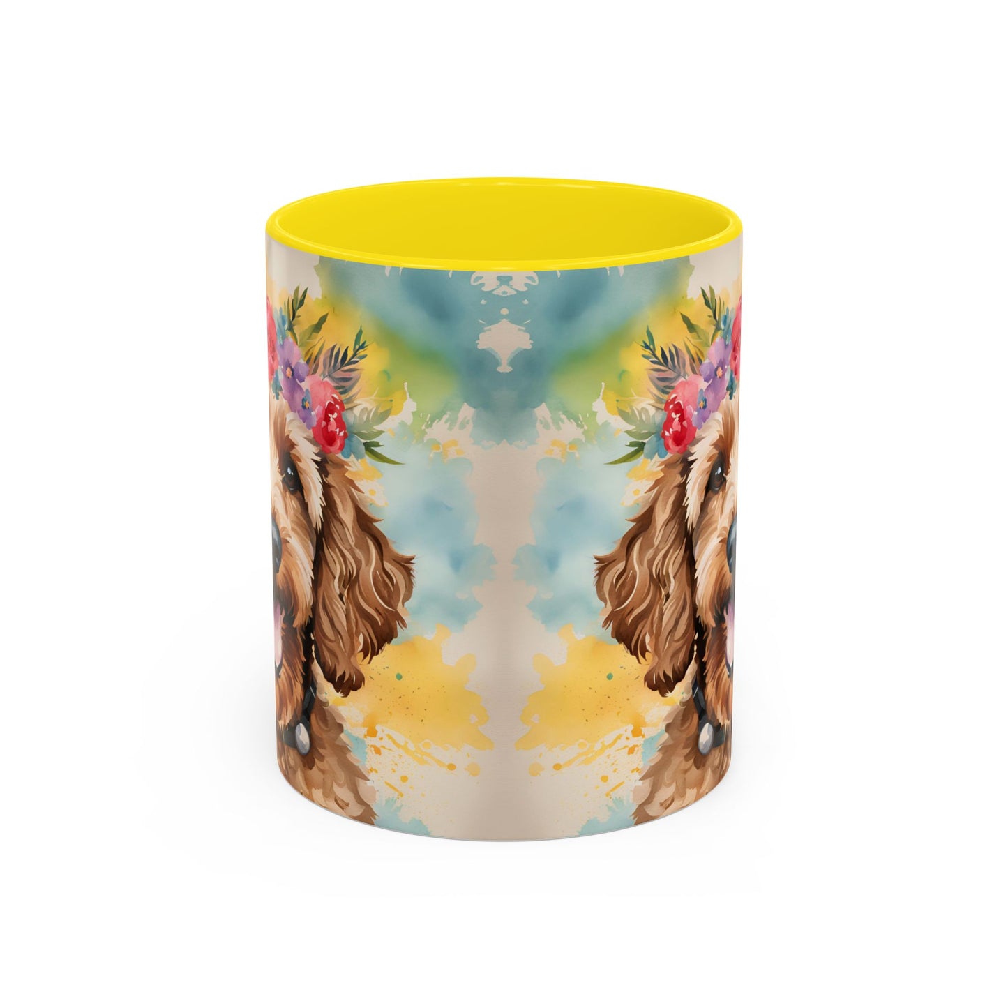 Cockapoo 04 Accent Coffee Mug - Dog Lover Gift