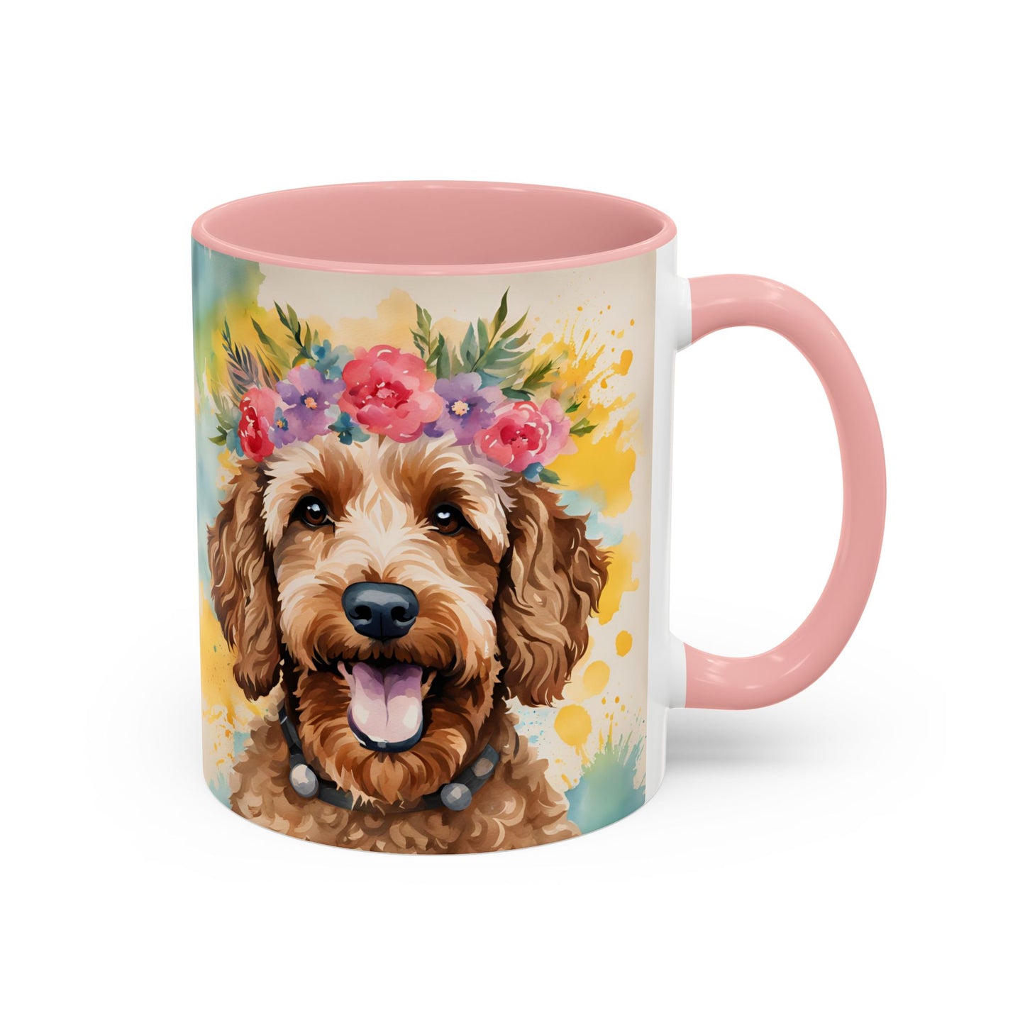 Cockapoo 04 Accent Coffee Mug - Dog Lover Gift