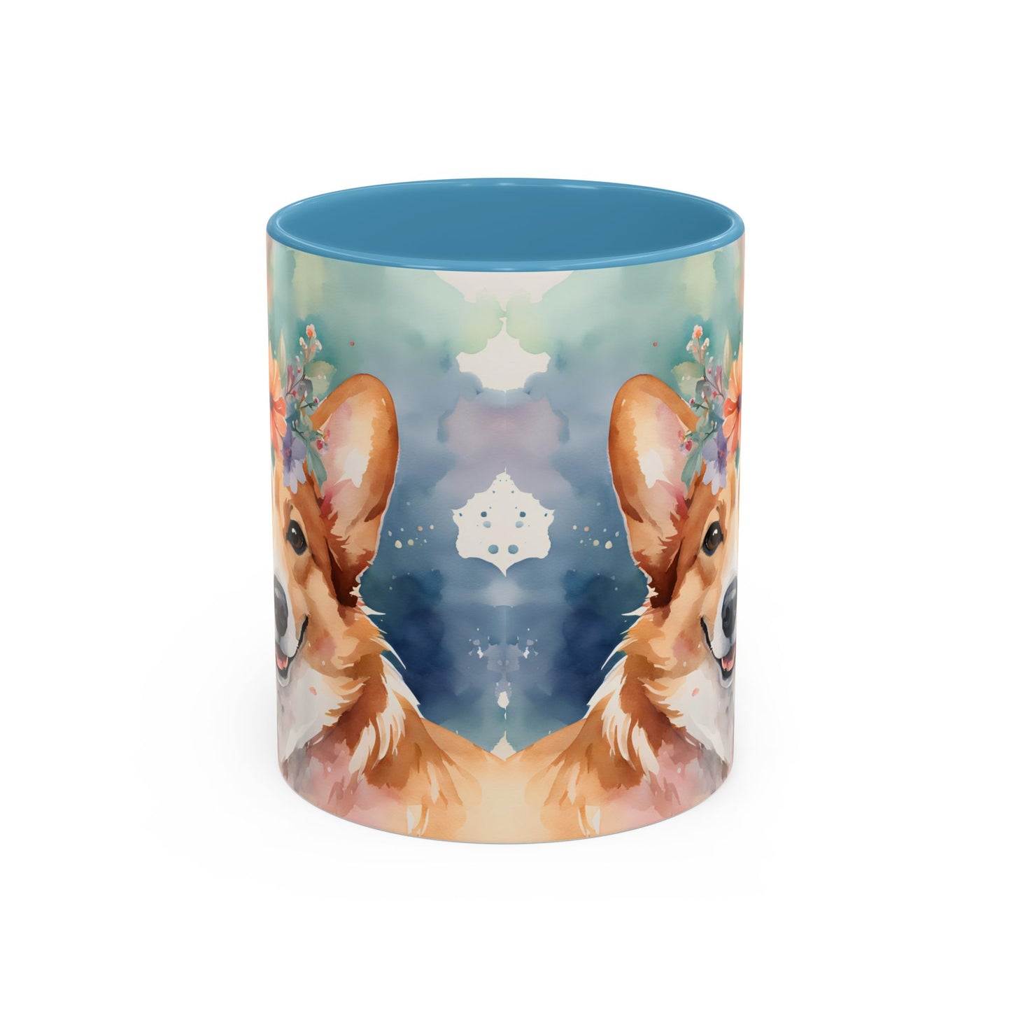 Corgi 03 Accent Coffee Mug - Dog Lover Gift