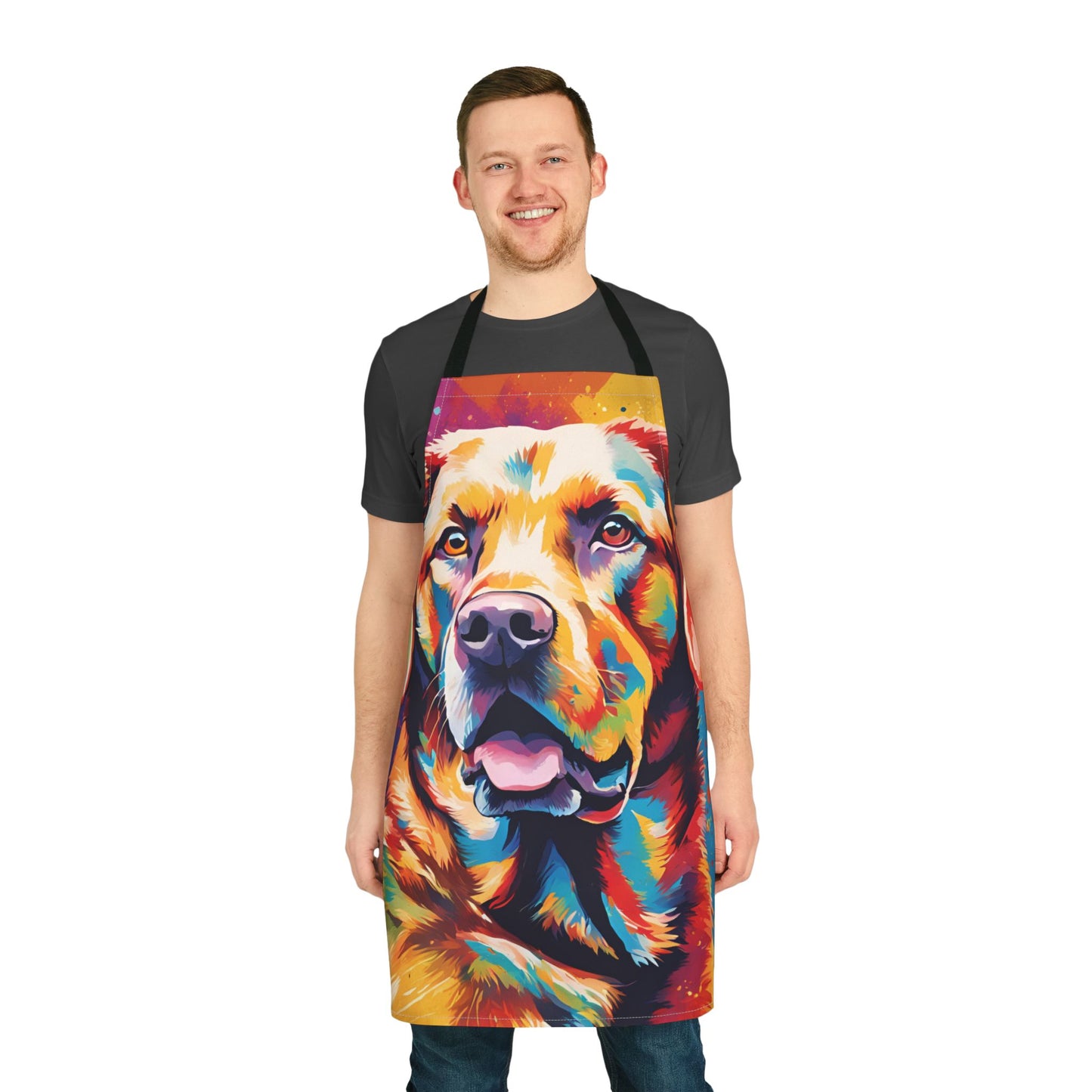 Multi Labrador Adult Apron (AOP)