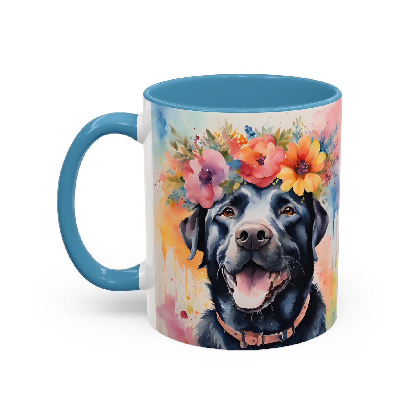Labrador 03 Accent Coffee Mug - Dog Lover Gift