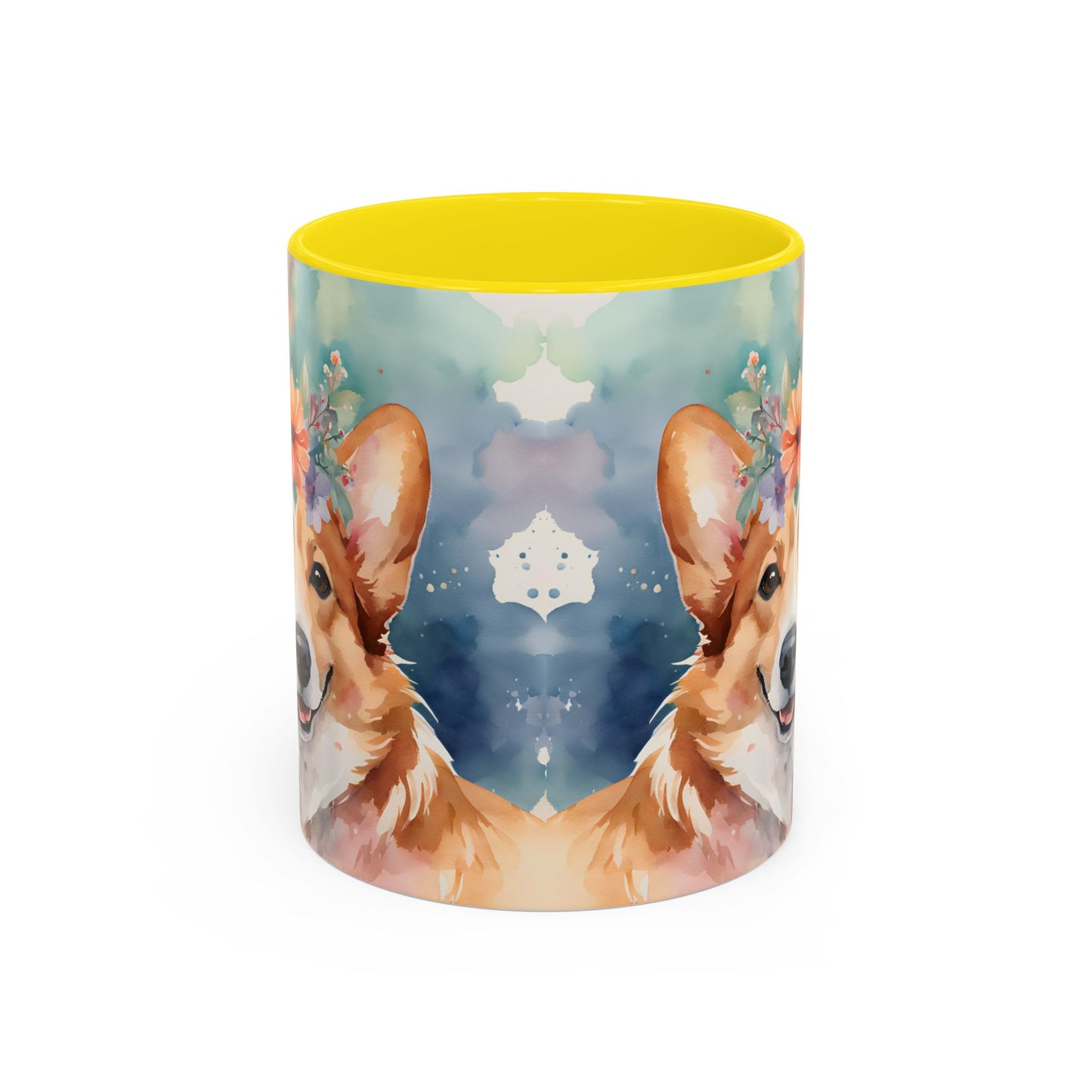 Corgi 03 Accent Coffee Mug - Dog Lover Gift