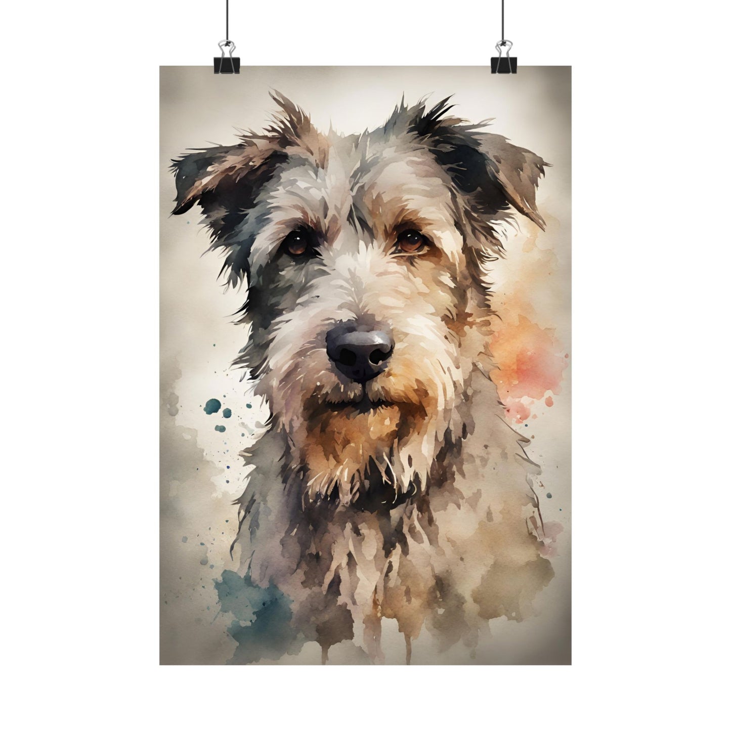 Dogs Gorgeous Scruff 03 Matte Vertical Poster