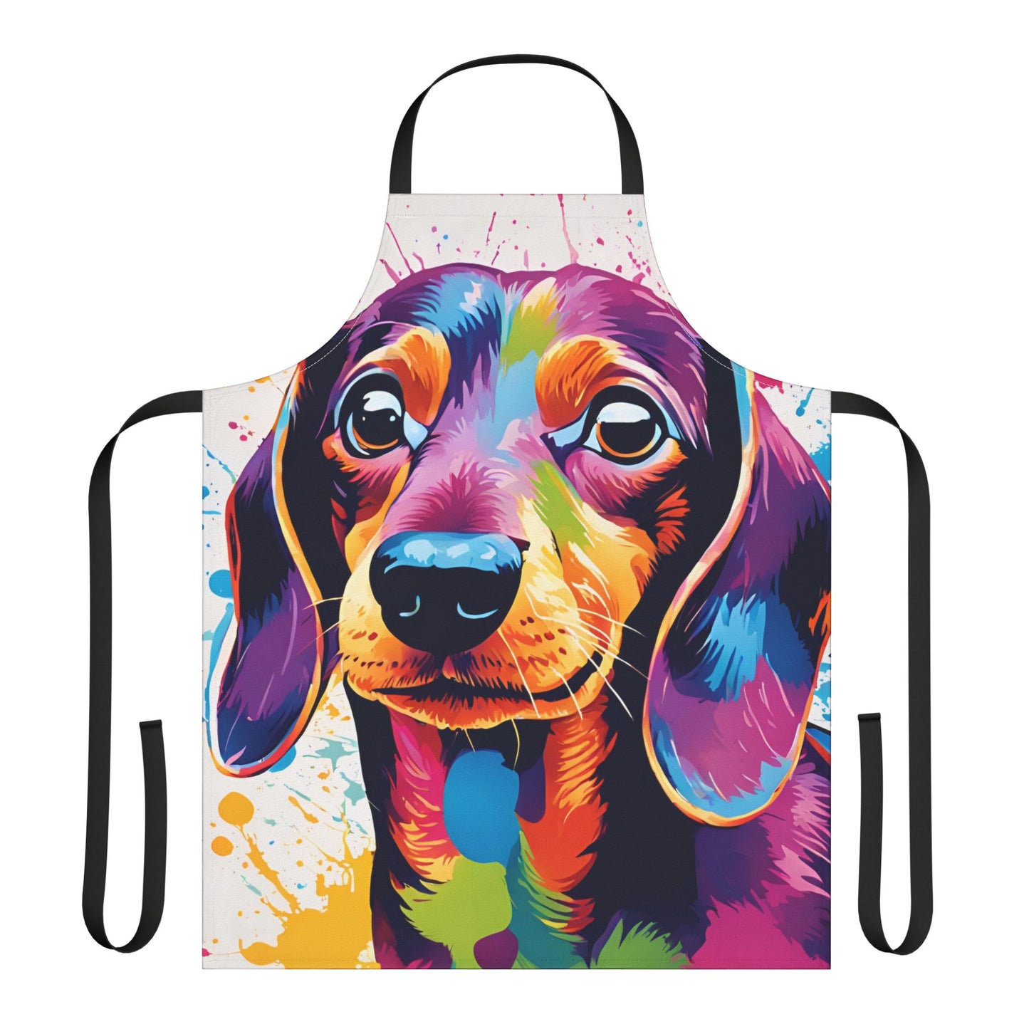 Multi dachshund Adult Apron (AOP)