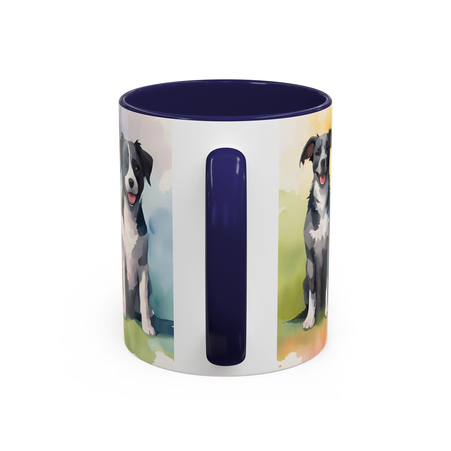 Multicoloured Doggies 08 Accent Mug 11oz
