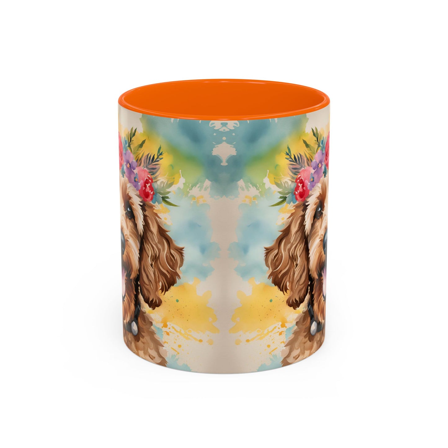 Cockapoo 04 Accent Coffee Mug - Dog Lover Gift
