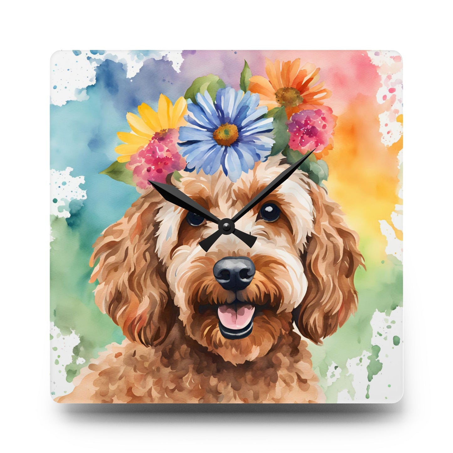 Cockapoo 04 Dog Wall Clock