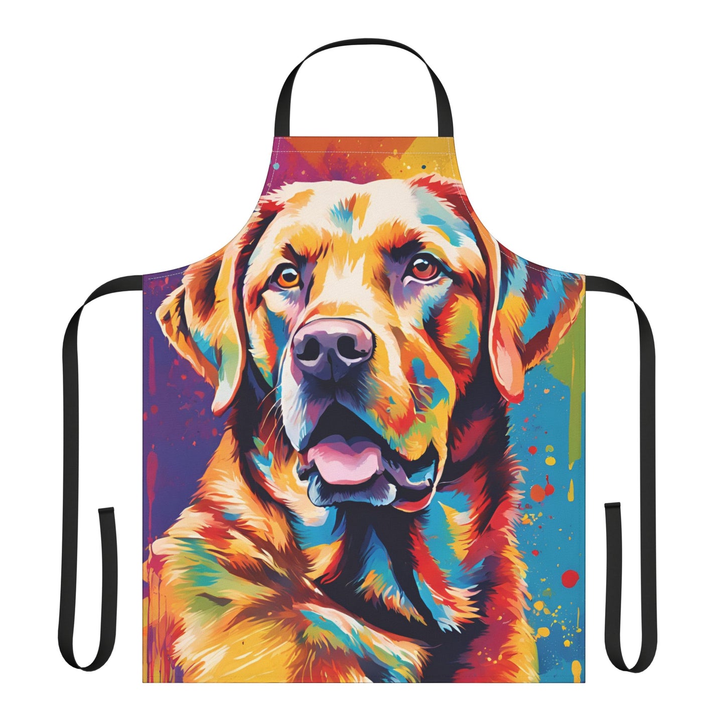 Multi Labrador Adult Apron (AOP)