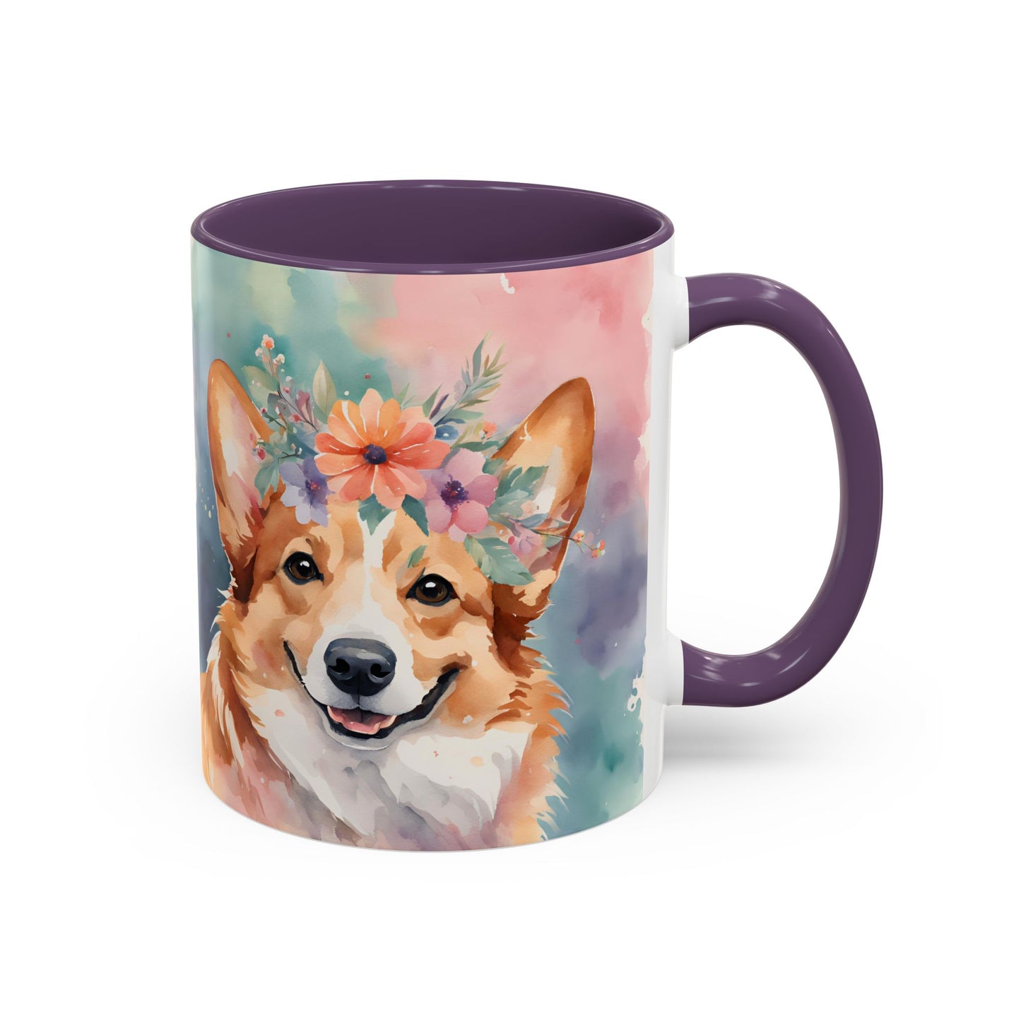 Corgi 03 Accent Coffee Mug - Dog Lover Gift