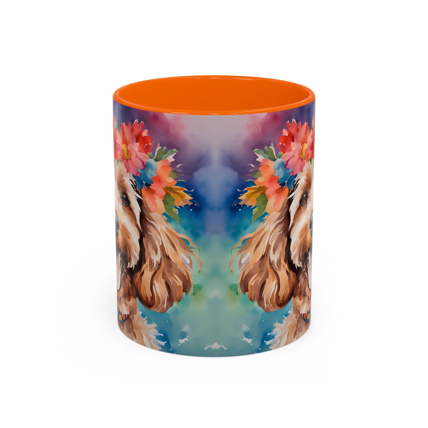 Cockapoo 05 Accent Coffee Mug - Dog Lover Gift