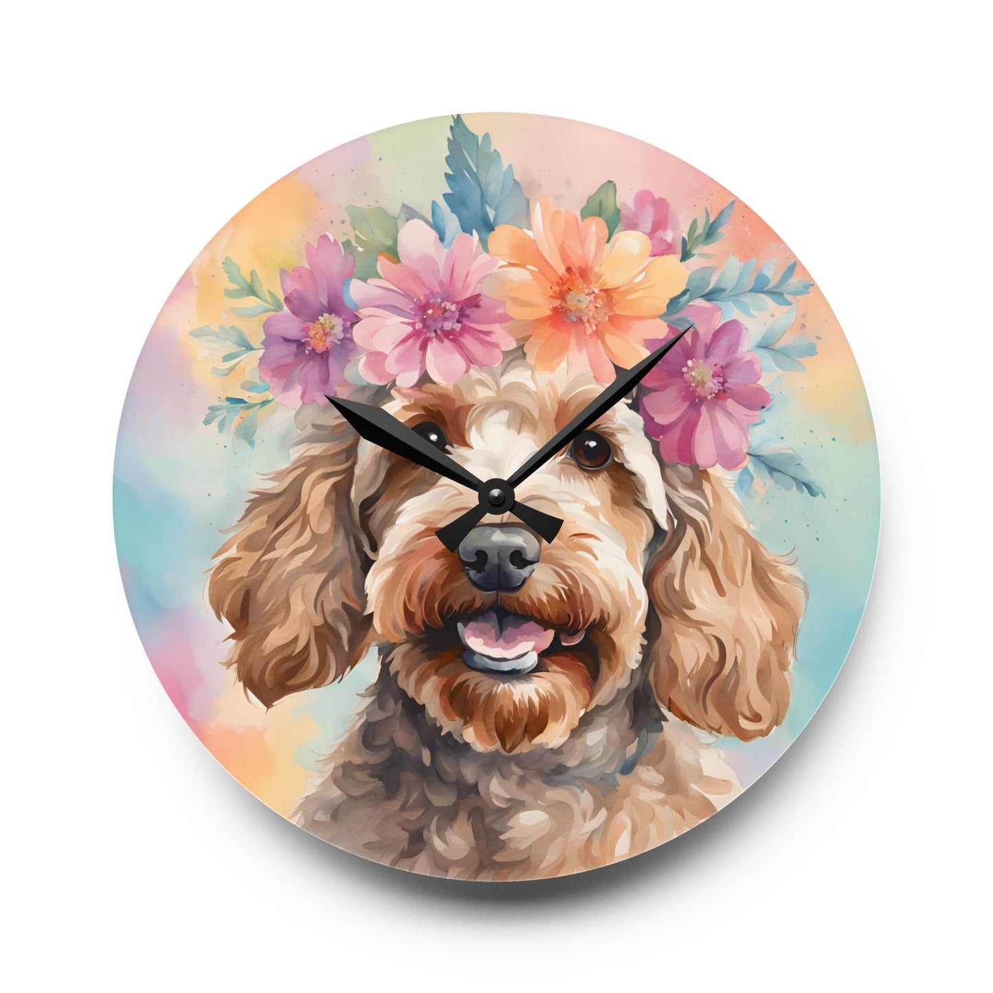 Cockapoo 03 Dog Wall Clock