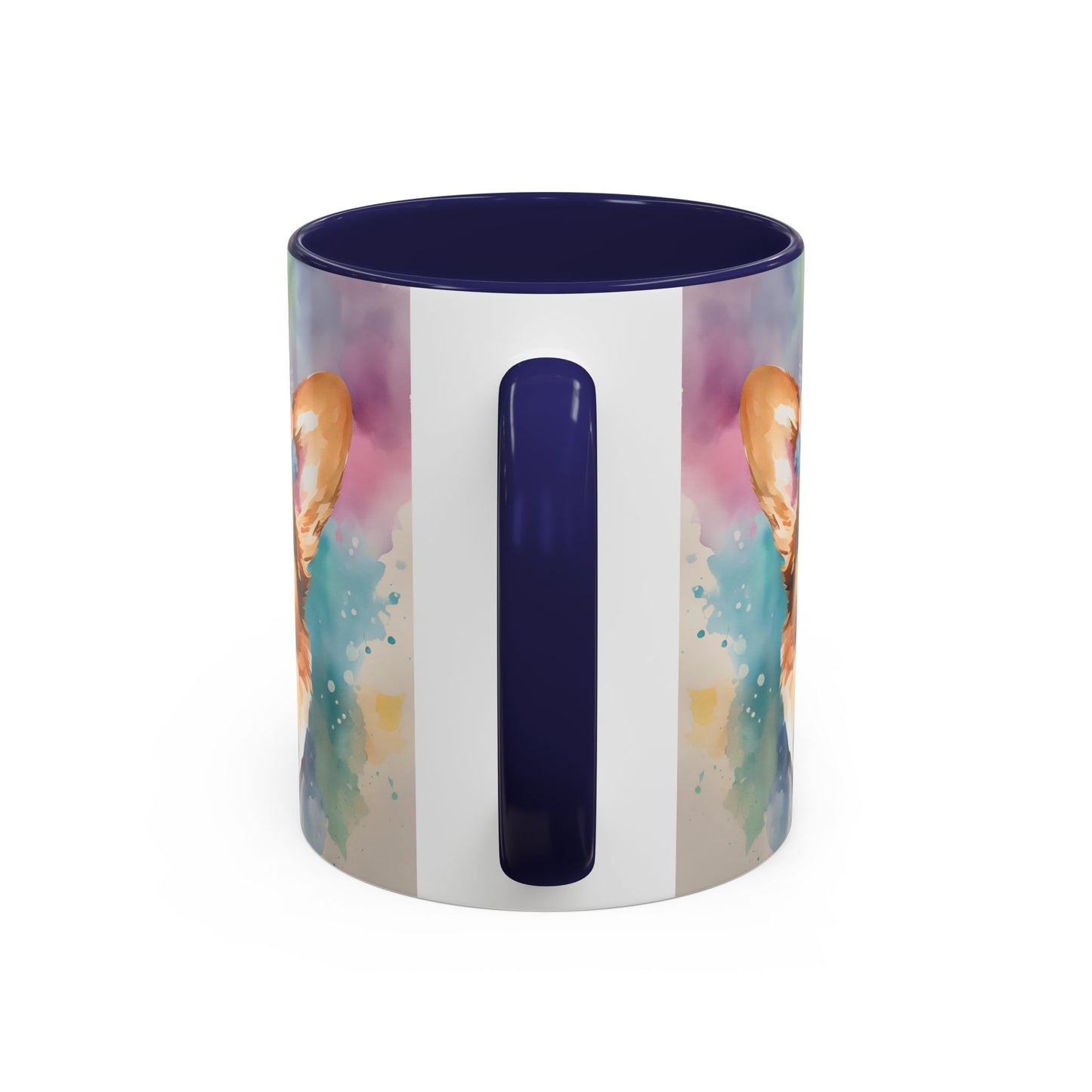 Corgi 02 Accent Coffee Mug - Dog Lover Gift