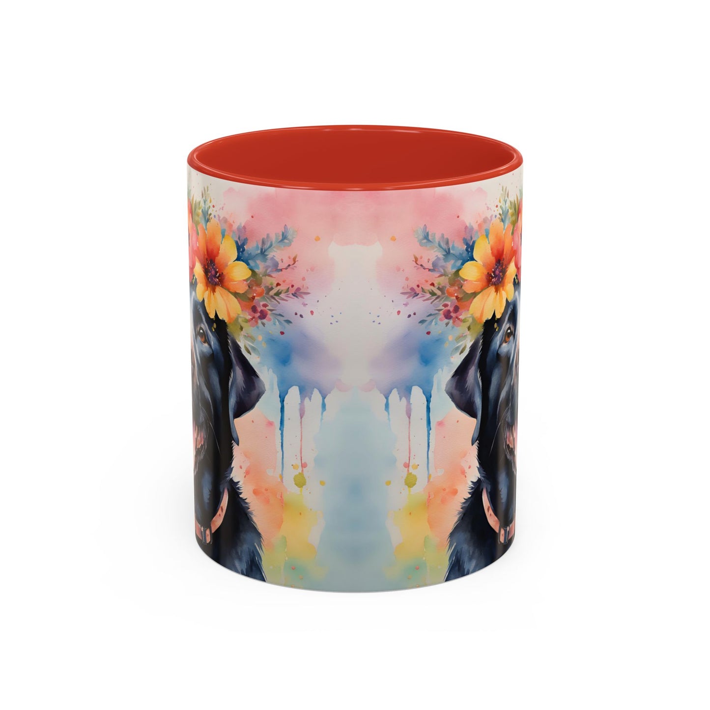 Labrador 03 Accent Coffee Mug - Dog Lover Gift