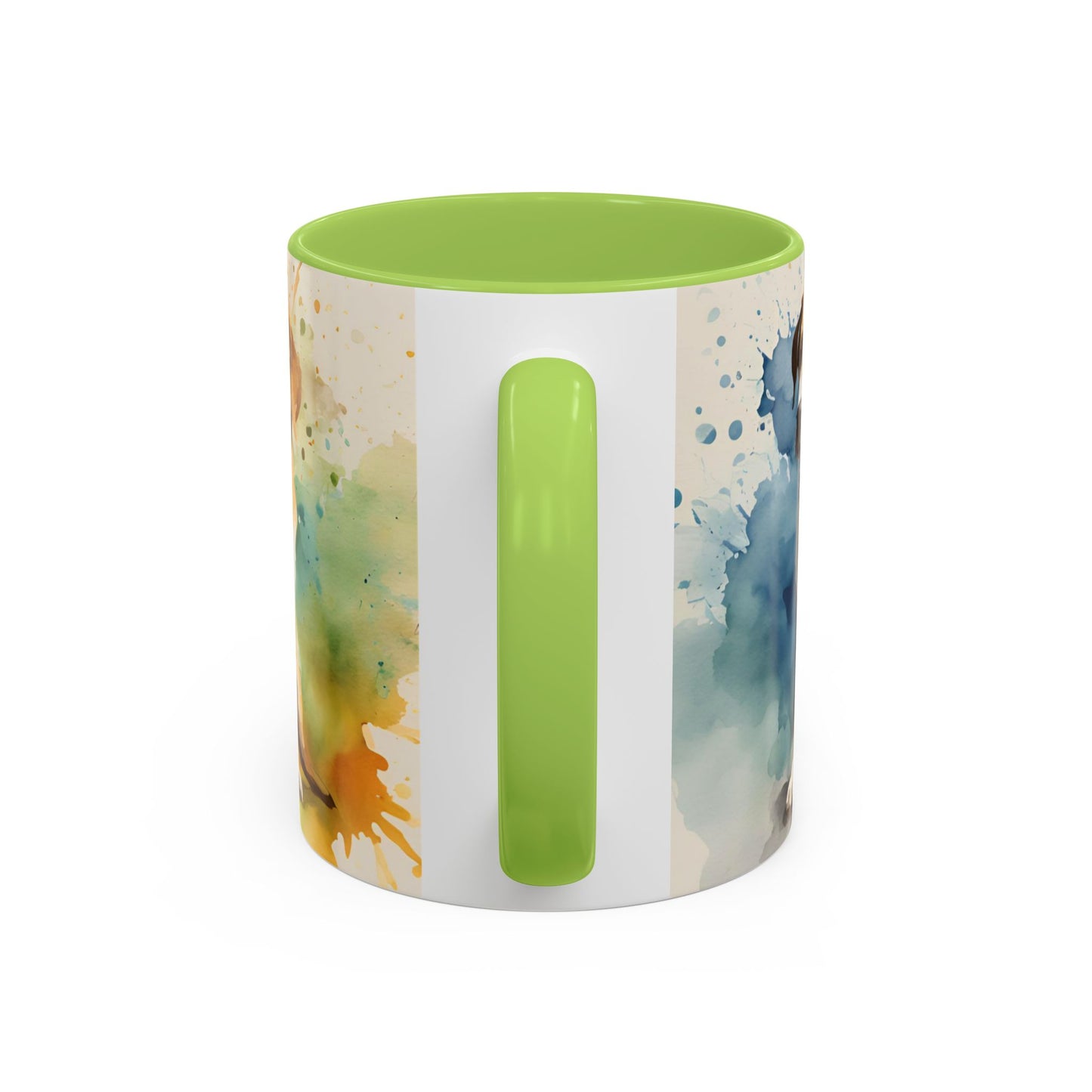 Multicoloured Doggies 09 Accent Mug 11oz