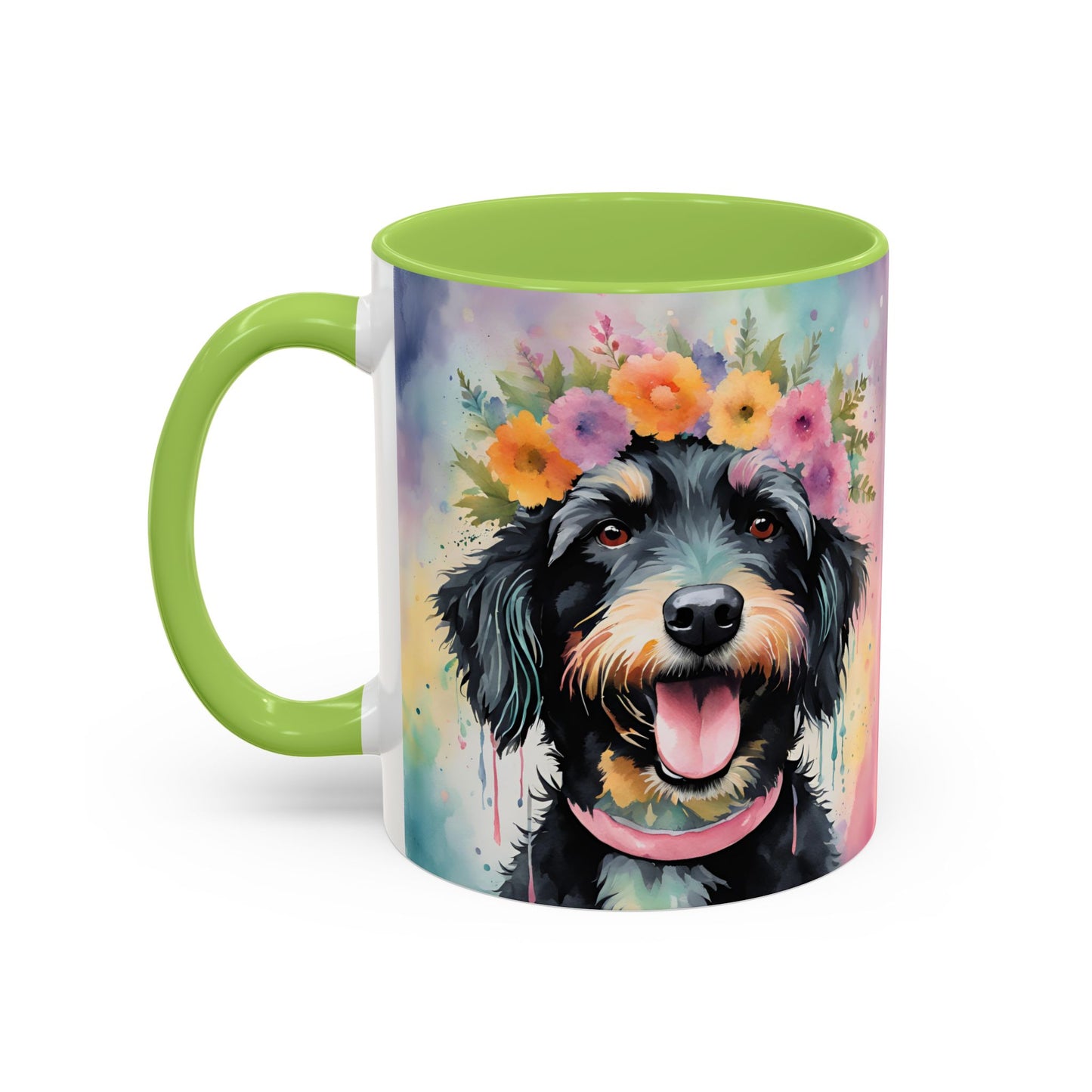 Eddy 02 Accent Coffee Mug - Dog Lover Gift